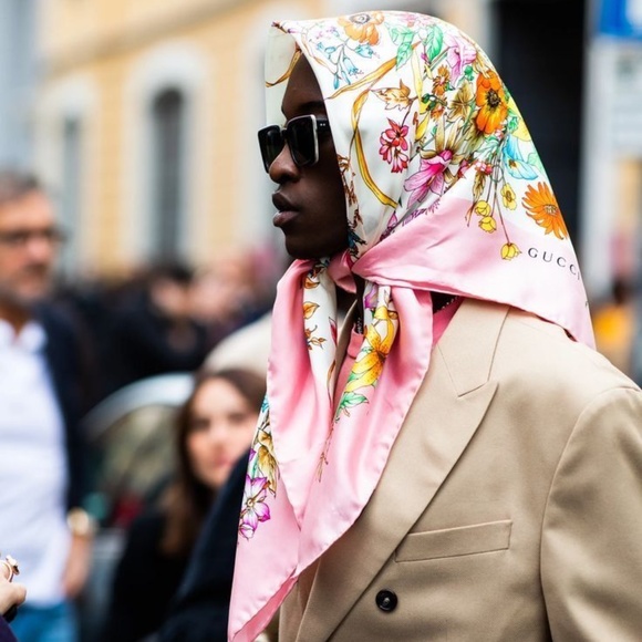 ANNE KLEIN Elegant Floral Scarf - Picture 9 of 14